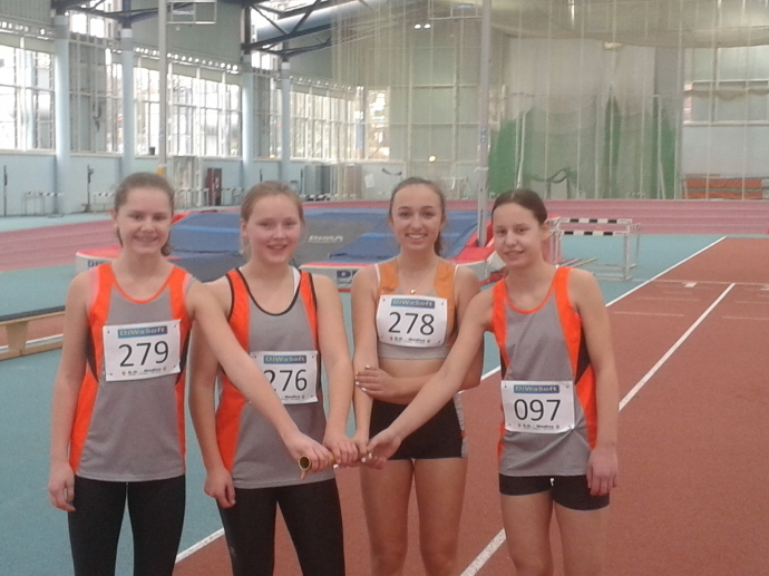 HM Halle 2016 U16 Staffel