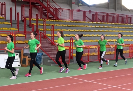 U16 Aufwärmen