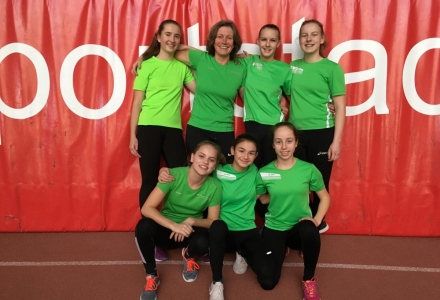 U16 Gruppenfoto grün